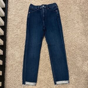 Express Crop Super High Rise Women's Jeans